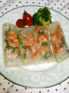 野菜たっぷり 生春巻き-レシピのメイン写真