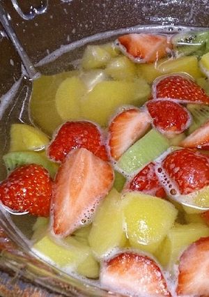 果物があったら☆フルーツポンチを作ろう！-レシピのメイン写真