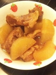 簡単 豚バラ軟骨ソーキ 醤油煮 圧力鍋-レシピのメイン写真