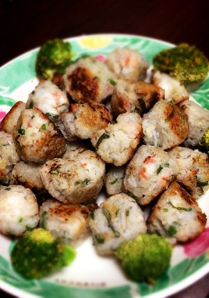エビ入り☆もちもちレンコン団子-レシピのメイン写真