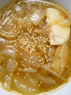簡単 もやし 玉ねぎの ピリ辛中華スープ-レシピのメイン写真