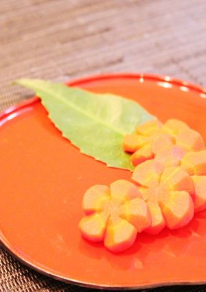 梅にこだわる❀人参の飾り切り❀-レシピのメイン写真