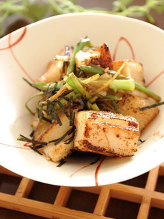 ねぎポン酢焼餅-レシピのメイン写真
