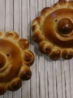 おひさまパン 二個-レシピのメイン写真
