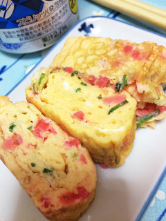 紅しょうが入り卵焼き-レシピのメイン写真
