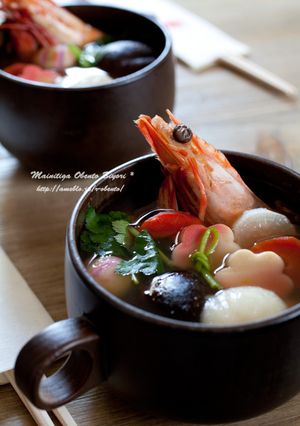 お正月のお雑煮-レシピのメイン写真