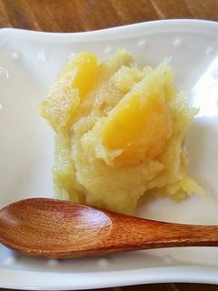 お砂糖使うのや~めた♪焼き芋で栗きんとん-レシピのメイン写真