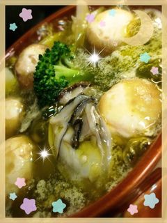 牡蠣と野菜のガーリックアヒージョ-レシピのメイン写真
