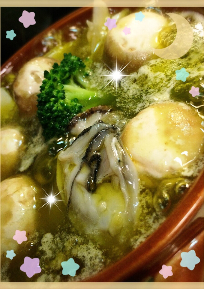 牡蠣と野菜のガーリックアヒージョ-レシピのメイン写真
