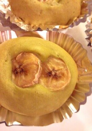ﾎｯﾄｹｰｷﾐｯｸｽで青汁豆乳ﾐﾆｹｰｷ-レシピのメイン写真
