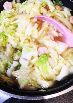 梅deさっぱりスープ-レシピのメイン写真