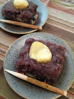 小豆餡de栗蒸しようかん♪-レシピのメイン写真
