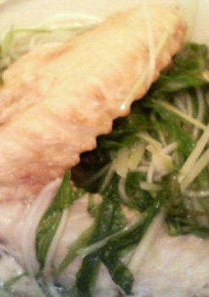 絶対はまる！！手羽先水菜鍋-レシピのメイン写真