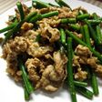 簡単!豚肉とニンニクの芽のマヨマス炒め