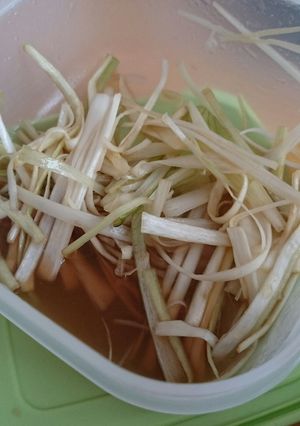 超簡単 ねぎ つまみ ご飯のお供に-レシピのメイン写真