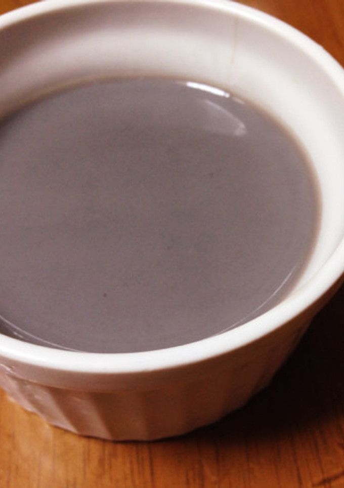 黒豆の煮汁活用＊寒天で！黒豆プリン-レシピのメイン写真