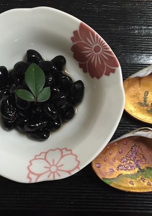 即席！3分で黒豆-レシピのメイン写真