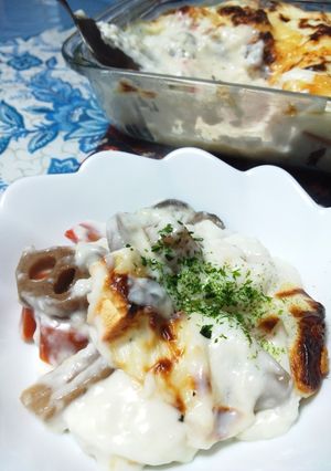 リメイク お煮しめグラタン-レシピのメイン写真