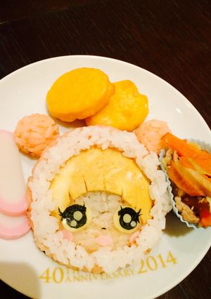 キャラ弁*キャラごはんに♪メルちゃん-レシピのメイン写真
