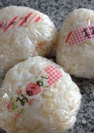 我が家の冷凍おにぎり-レシピのメイン写真
