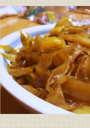 材料ひとつで。きんぴらおじゃが-レシピのメイン写真