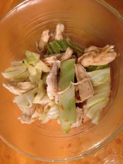 簡単☆ささみとキャベツのマヨ醤油炒め-レシピのメイン写真