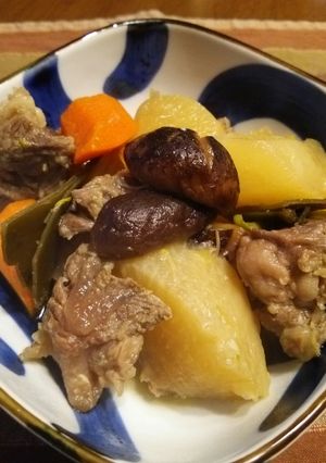 こっくり味染み！大根＊牛すじ煮込み♪-レシピのメイン写真