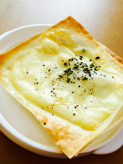 焼売の皮と海苔の佃煮で**簡単おつまみ-レシピのメイン写真