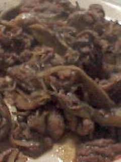 オイスターソースで!まいたけと牛肉炒め-レシピのメイン写真