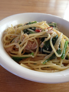 簡単☆ほうれん草とツナのパスタ-レシピのメイン写真