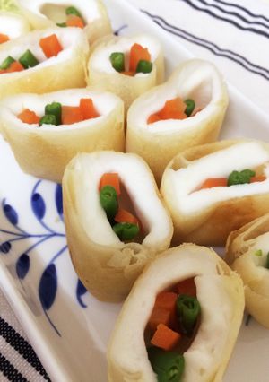 ふわふわはんぺんのパリパリ巻き-レシピのメイン写真