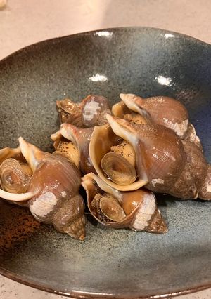 つぶ貝の煮付け-レシピのメイン写真