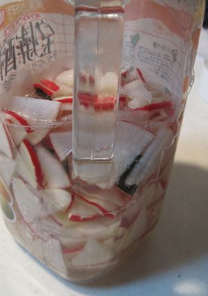 赤大根の甘酢づけ-レシピのメイン写真