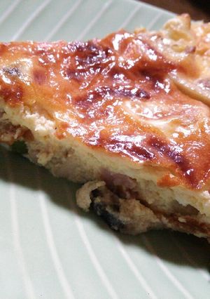 タルトなしスパムのキッシュ-レシピのメイン写真