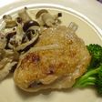鶏肉のきのこソース煮込み