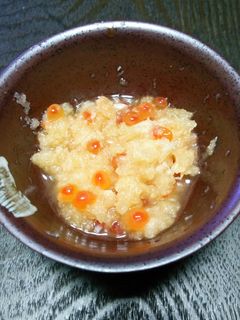 大根おろしとイクラの味ぽん和え。-レシピのメイン写真
