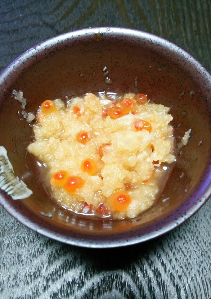 大根おろしとイクラの味ぽん和え。-レシピのメイン写真