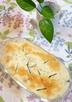 ♪お餅とベーコンのチーズ焼き♪-レシピのメイン写真