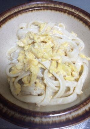 シンプル乾麺うどんサラダ-レシピのメイン写真