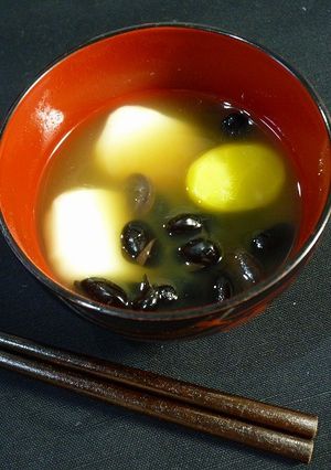 お節リメイク！黒豆ぜんざい-レシピのメイン写真
