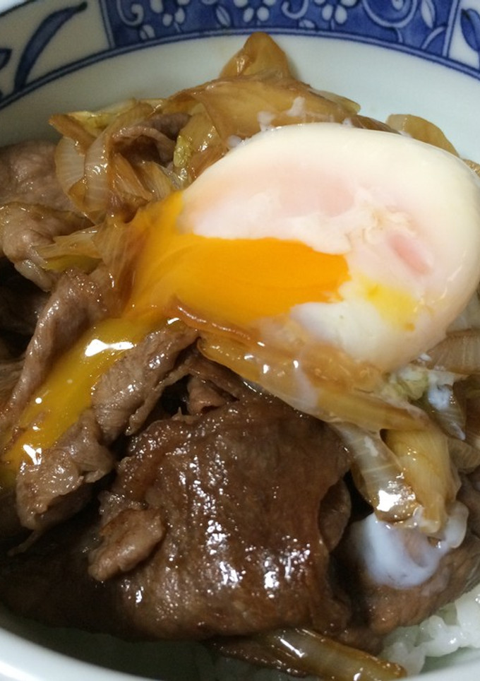 簡単すき焼丼-レシピのメイン写真
