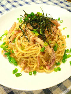 イカめんたいこスパゲッティー-レシピのメイン写真