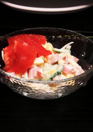 おせちの残り(伊達巻など)で作るサラダ-レシピのメイン写真