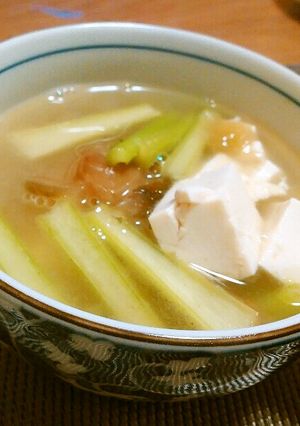 豆腐と搾菜の中華スープ-レシピのメイン写真