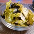 レタスとしらすの韓国海苔和えサラダ