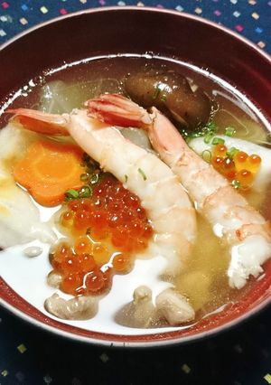 我が家のお雑煮☆けんちん仕立て～-レシピのメイン写真