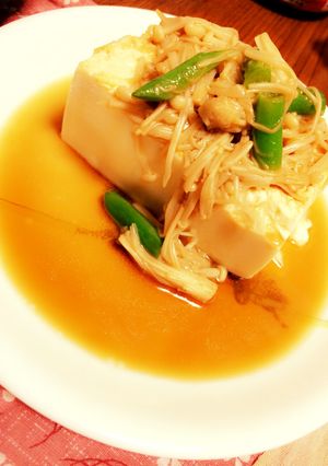 焼き豆腐のポン酢和え-レシピのメイン写真