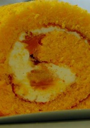 かぼちゃロールケーキ-レシピのメイン写真