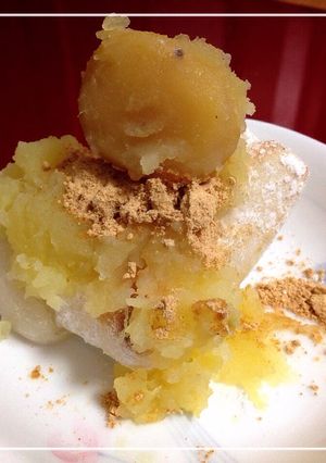 リメイク!栗きんとんきなこもち-レシピのメイン写真