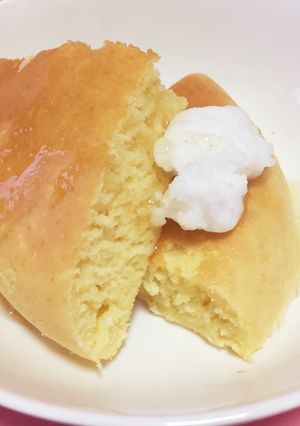 炊飯器でココナッツオイルホットケーキ-レシピのメイン写真
